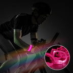 M.best 8pcs LED Light Up Bracelets Glow Flashing Wristbands Glow in The Dark Party Supplies for Wedding, Raves, Concert, Camping,Sporting Events, Party