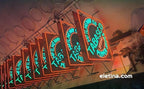 Neon Signs Beer Bar Club Bedroom Glass Neon Signs Compatible For Tabasco for Office Hotel Pub Cafe Birthday Party Man Cave Neon Light Art Wall Lights 24 X 20 Inches
