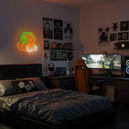Cat Gamer Neon Sign,Cat with Headphones Led Sign,Neon Signs for Wall Decor,LED Gaming Neon Light for Boys Room,Game Room,Bedroom Decor,Anime Neon Wall Light for Mancave
