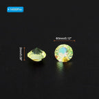 PATIKIL 14000Pcs Wedding Table Scatter Confetti Crystals 3mm Acrylic Diamonds Vase Fillers Gems for Table Centerpiece Decorations Bridal Shower Party, Chartreuse AB
