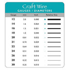 The Beadsmith Wire Elements Craft Wire – Tarnish Resistant, Soft Temper, Round, Black Color – 0.81mm, 20 Gauge, 10 Yard Spool – Jewelry Making, Wire Wrapping, Floral, & Other DIY Crafts