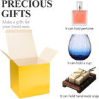COTOPHER Small Gift Boxes 25 Pack 5x5x5 inches Gold Gift Boxes with Lids for Gifts, Crafting, Wedding Party Favor, Cupcake Boxes, Candy, Bridesmaids Proposal Box with Ribbons and Stickers