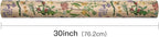 RUSPEPA 30" X 100' Wildflower Floral Wrapping Paper Large Kraft Paper Roll for Women, Jumbo Roll, Herbal Kraft Wrapping Paper for Christian Gifts, Birthdays, Weddings, Bridal Shower and Engagement