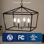 FLSNT 48 Pack Dimmable LED Candelabra Bulbs, 40W Equivalent LED Chandelier Light Bulbs, E12 Base, 5000K Daylight UL,CA65 Listed.