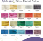 Artistic Wire, 26 Gauge Tarnish Resistant Colored Copper Craft Wire, Dark Blue, 30 yd