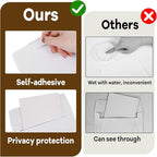 gisgfim 1000 Pcs A4 Envelopes with Self Adhesive 4.25x6.25 In White Invitation Envelopes for 4x6 Cards Printable Mailing Mailers Bulk for Wedding Baby Shower Postcard Photo Thank Notes Greeting Card
