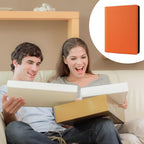 1000+ Pockets Trading Card binder, GEAoffice PU Cover Card Collection Binder, Premium 16 Pockets Card Holder Folders, Side Loading Card Album for YuGiOh, MTG, TCG, Game Cards & Sports Cards, Orange
