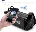 W-KING Bluetooth Speaker, 90W Max Portable Outdoor Speaker Loud, IPX6 Waterproof/50W Deep Bass Subwoofer/40H/EQ/Dual Pairing/TF/AUX, Large Boombox Speakers Bluetooth Wireless for Party/Beach/Jobside
