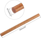 uxcell 20pcs Hot Glue Sticks for Glue Gun 7mm/0.27-inch x 8-inch Mini Hot Melt Adhesive Glue Stick Glitter Bronze Gold