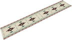 Aztec Table Runner Southwestern Native Vintage Geometric Pattern Table Runner Retro Country Table Dinner Decoration 13x36 Inch