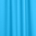 AK TRADING CO. 10 feet x 10 feet Polyester Backdrop Drapes Curtains Panels with Rod Pockets - Wedding Ceremony Party Home Window Decorations - Turquoise (Pack of 24)