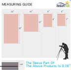 ISSUNTEX 10X20 ft/3X6 Meters Pink Background Photo Backdrop, Photo Studio, Collapsible High Density Screen for Video Photography and Television