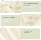 Wedding Arch Draping Fabric 29" x 18 FT Light Yellow Sheer Chiffon Outdoor Curtain Drapes for Wedding Birthday Party Ceremony Decor(1 Panel, Light Yellow)