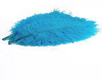 KOLIGHT® 40pcs 12''~14''(30~35cm) Natural Ostrich Feathers for DIY Home Wedding Party Office Decoration (Sky-blue)