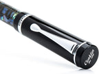 Conklin Duragraph Fountain Pen Abalone Nights - Medium Nib, Elegant Writing Instrument with Exquisite Abalone Finish