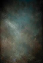 5x7ft Aqua Backdrops Portrait Backdrops for Photography Mottled Photo Background