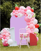Wedding Arch Cover - Lavender Spandex Arch Backdrop for Stand - Double Sided - Purple - 4ft - Baby Shower Banquet Party Wedding Ceremony