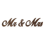 Mr and Mrs Sign for Wedding Table Decor, Mr & Mrs Wooden Signs, Rustic Wedding Decorations for Reception, Mr & Mrs Sign for Sweetheart Table Decor, Freestanding Wood Letters for Head Table Centerpiece