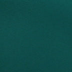 Ultimate Textile Pleat Polyester Fabric Table Skirt - Machine Washable Flame Resistant with Clips for Events, Weddings & Trade Shows, Cut & Sewn in Paterson, NJ - Teal, 17' Shirred Pleat
