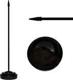 12 Pack Greece Desk Flags Set, Greek Small Mini Table Office Flags with 12" Solid Black Pole, 8.2 x 5.5 Inches, Home and Office Decoration, Festival Celebrations