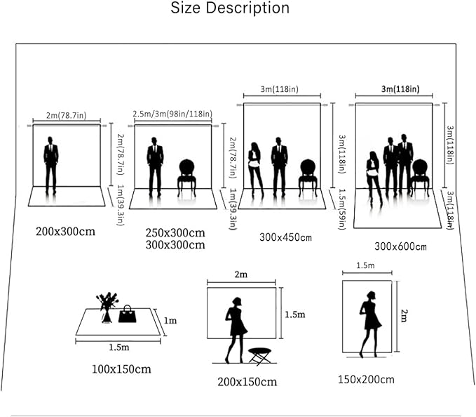 6.5x10ft Abstract Black Gray Portrait Photography Backdrops Photo Studio Prop Background for Children Adult