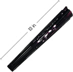 DeFlare | Cosmic Zodiac Rave Fan | Zodiac Sign Hand Fan | Astrology Rave Fan | Hand Fan | Large Rave Fan | Large Clacking Fan