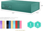 PACKHOME Extra Large Gift Box 17.5x11.3x4.3 Inches, Sturdy Shirt Box with Magnetic Lid for Clothes and Large Gifts (Glossy Dark Green)