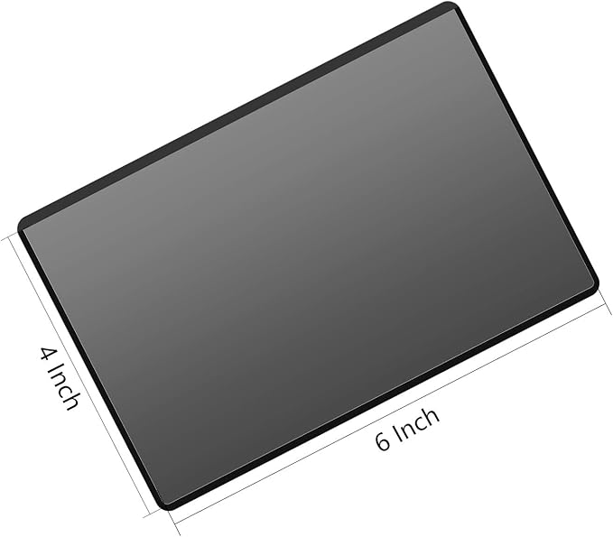 Magicfly Pack of 15 Magnetic Picture Frame with Clear Pocket, 4 x 6 Inches Refrigerator Photo Holder for Fridge Office Cabinet Locker, Black