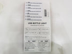USB Bottle Lights Rechargeable Wine Bottle Fairy Lights Cork LED String Lights 20 LEDs Copper Wire for Table Party DIY Decor