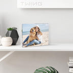 TWING Acrylic Frame,3 Pack 8x10 Acrylic Picture Frame Magnetic Frame Thickness 10+10MM Clear Picture Frame,8 by 10 Picture Frames Magnetic Photo Frame Self Standing Double Sided Frame Gift Ideal
