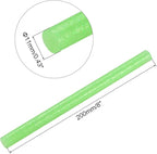 uxcell 20pcs Hot Glue Sticks for Glue Gun 11mm/0.43-inch x 8-inch Mini Hot Melt Adhesive Glue Stick Glitter Light Green
