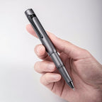 Hongdian M2 Black Forest Mini Rollerball Pen, Fine Point 0.5mm, Sleek Aluminium Pocket Pen with Black Ink Refill, Ideal for Travel & Signature (Space Gray)