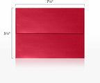 LUXPaper A7 Invitation Envelopes | Peel & Press | 5 1/4" x 7 1/4" | Jupiter Metallic | 80lb. Text | 250 Qty