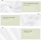 Wedding Arch Draping Fabric 29" x 18 FT White Sheer Chiffon Outdoor Curtain Drapes for Wedding Birthday Party Ceremony Decor(1 Panel, White)
