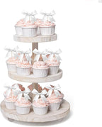 24 PCS Bow Cupcake Toppers Bow Cupcake Picks Bowknot Birthday Party Decorations Bowknot Cake Dessert Picks for Baby Shower Birthday Wedding Bridal Engagement Party Cake Decorations Supplies Silver