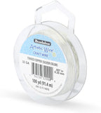 Artistic Wire, 32 Gauge Tarnish Resistant Tinned Copper Craft Wire, 100 yd