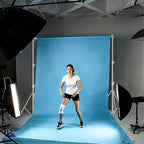 Stainless Steel Backdrop Stand 9.5ftx10ft Photo Stand for Backdrop Video Adjustable Background Support Stands for Portrait & Studio Photography, Photoshoot, Parties, Baby Shower, Birthday, Wedding