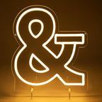 Light Up Letters &, Led Marquee Letter Lights Neon Sign, 13.9" Height Decorative Lighted Alphabet Number, Battery/USB Powered Led Letters Lights for Wedding, Birthday, Party, Christmas or Home Decor