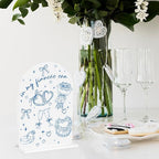 Bride to be Gifts in My Fiance Era Engagement Gifts for Couples Newlyweds Bridal Shower Gift Clear Acrylic Desk Decor Sign for Home Office 7 x 5 Inches