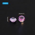 PATIKIL 14000Pcs Wedding Table Scatter Confetti Crystals 3mm Acrylic Diamonds Vase Fillers Gems for Table Centerpiece Decorations Bridal Shower Party, Light Purple AB