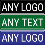 Custom Metal Sign 8x24 Inches - Personalized Outdoor Street Sign with Text/Photo/Logo, Rust-Free .060 Reflective Aluminum for Business Home, Single/Double Sided
