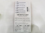 USB Bottle Lights Rechargeable Wine Bottle Fairy Lights Cork LED String Lights 20 LEDs Copper Wire for Table Party DIY Decor