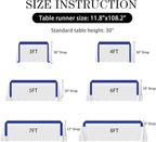 10 Pack Royal Blue Satin Table Runner 12x108 Inches Long, Bright Silky Smooth Satin Table Runner Table Decor for Wedding Banquet Christmas Prom Event Birthday Party