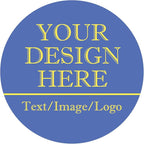 Custom Stickers 70-1000 Personalized Labels for Birthday Party Wedding, Customized Stickers for Business Logo(Round)