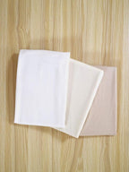 Lookein Chiffon Arch Fabric Drapes for Wedding Arbor Ceremoney Backdrop Decoration Stair Swag, 3 Panels 30" Wide 6 Yards, Cream & Nude