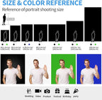 HEMMOTOP White Photo Backdrop, 6x9 ft White Background for Photography, Seamless Screen Backdrops for Photoshoot, Easter, Birthday Party, Video Recording, Photos, Projector (Backdrop only)