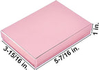 TheDisplayGuys - 25-Pack #53 Kraft Paper Cardboard Gift Boxes/Jewelry Cases w. Cotton Padding & Lid - Rose Gold - (5.4" x 3.9" x 1.0")