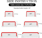 SHEJIZE 2 Pack Satin Red Table Runner 12x108 Inches Long, Bright Silky Smooth Satin Table Runner Table Decor for Wedding Banquet Christmas Prom Event Birthday Party