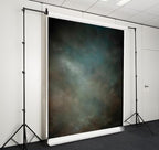 5x7ft Aqua Backdrops Portrait Backdrops for Photography Mottled Photo Background