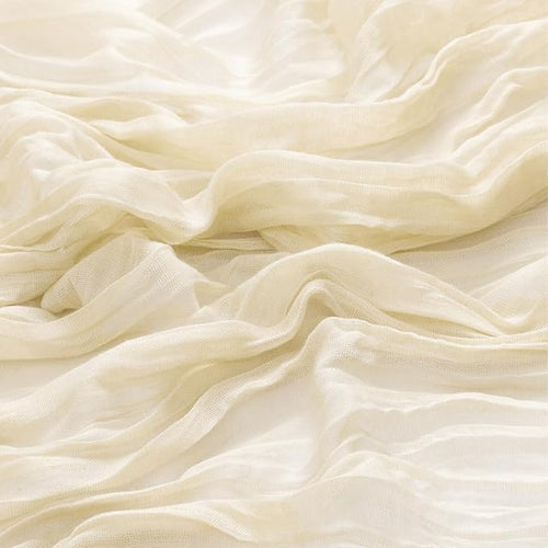 12Pcs Beige Cheesecloth Table Runner 120 Inch10FT Beige Rustic Boho Cheesecloth Table Runnerfor Wedding Party Baby Shower Birthday Home Decor Holiday Decorations